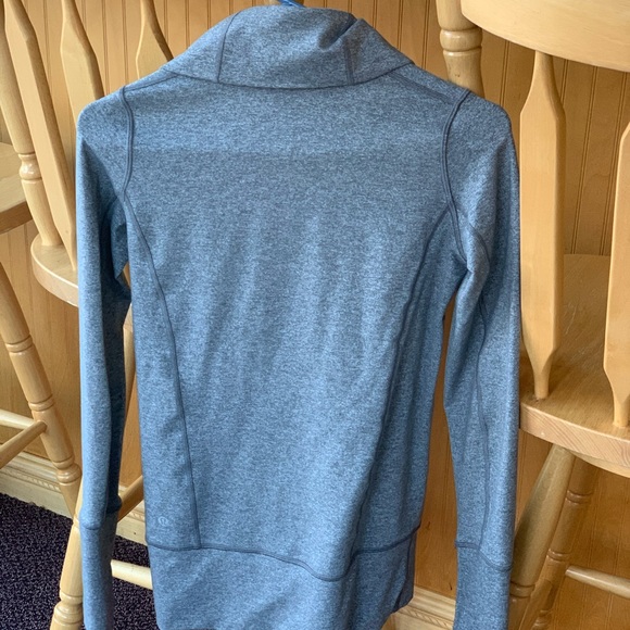Grey Lulu Lemon zip up - Picture 2 of 2